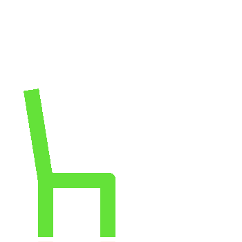 The image shows a person sitting on a chair with a laptop on their lap, reading a book while seated.
